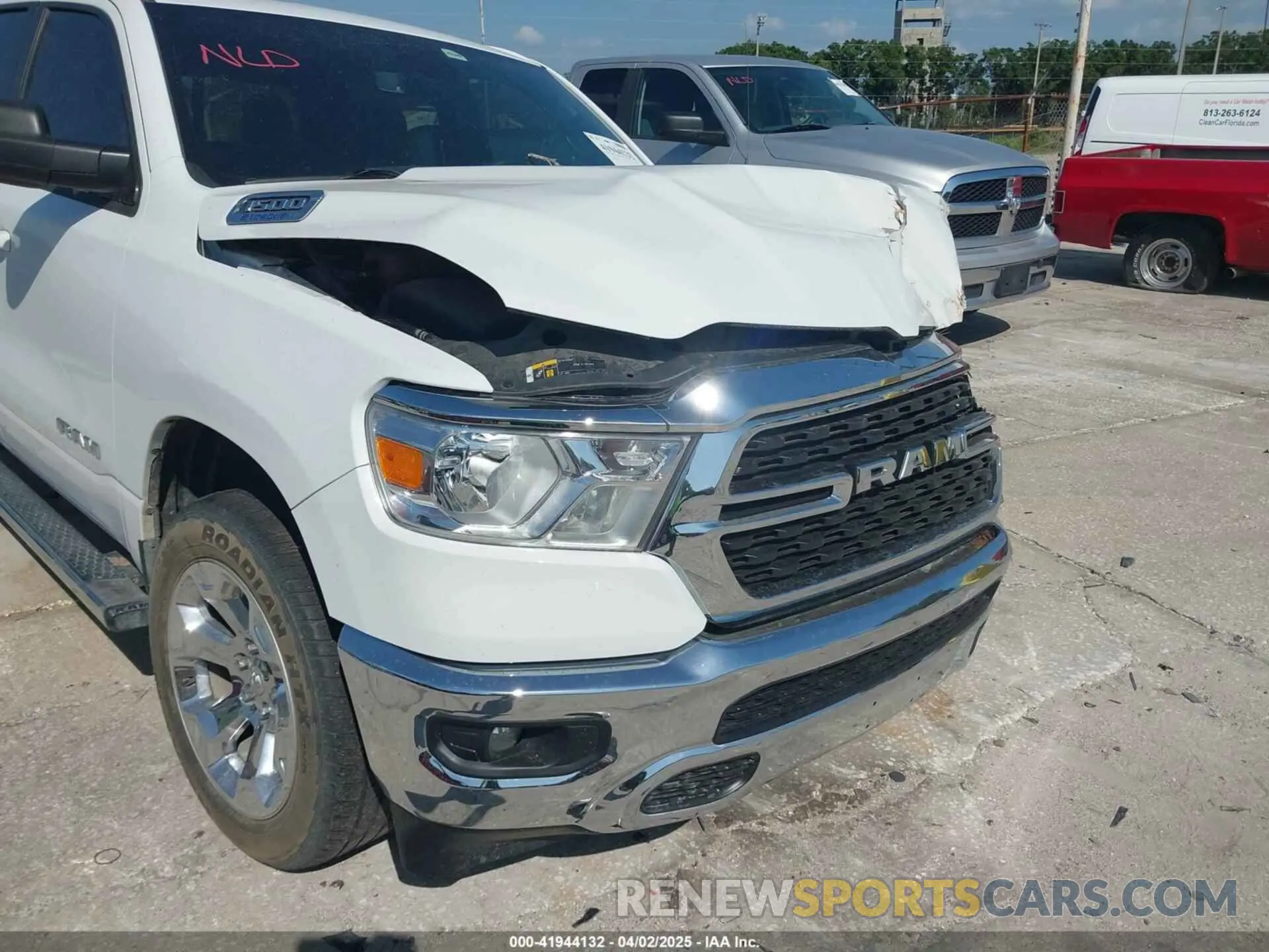 21 fotografías del automóvil dañado 1C6RRFMG2NN430198 RAM 1500 2022