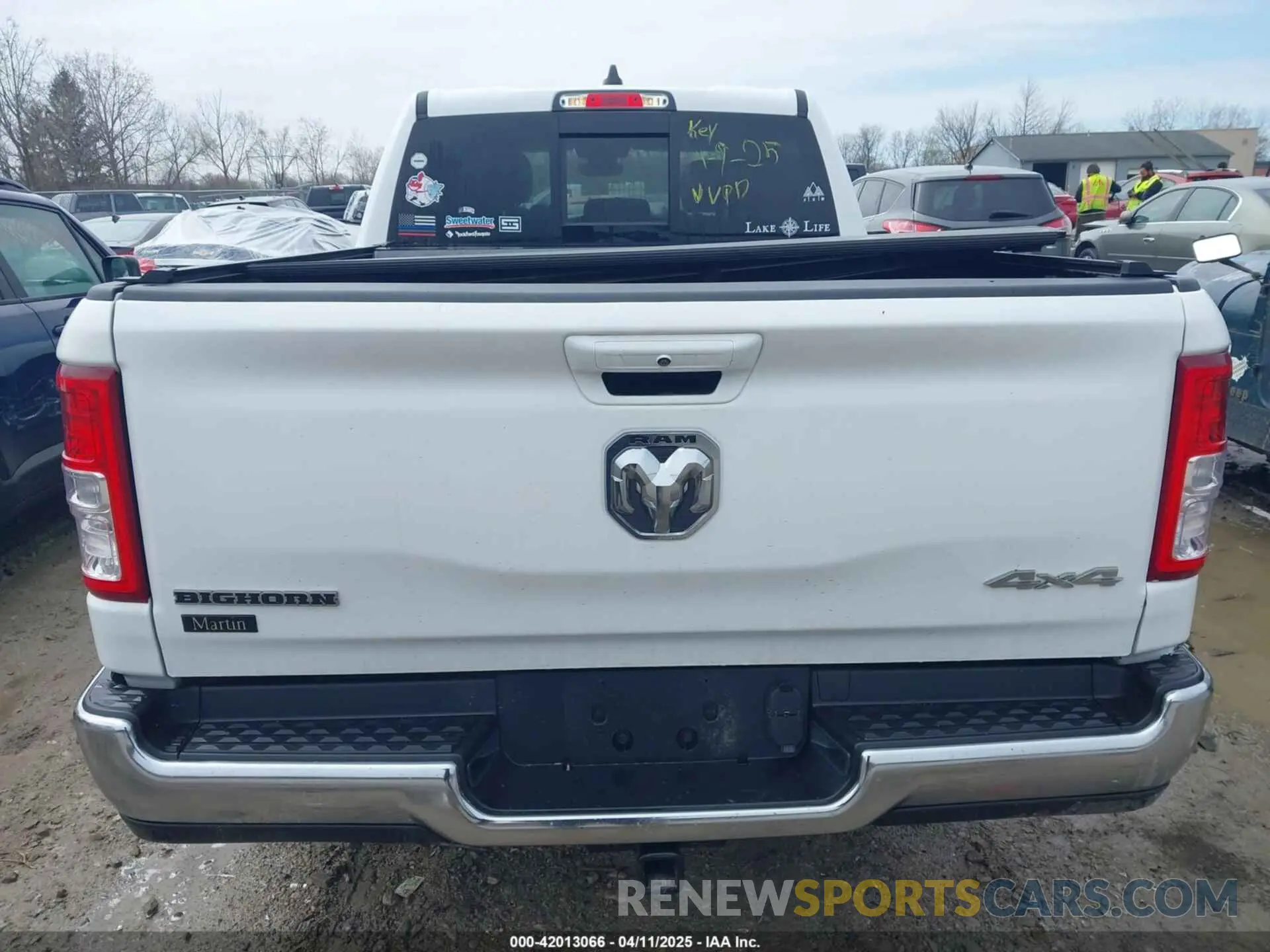 17 fotografías del automóvil dañado 1C6RRFMG2NN440858 RAM 1500 2022