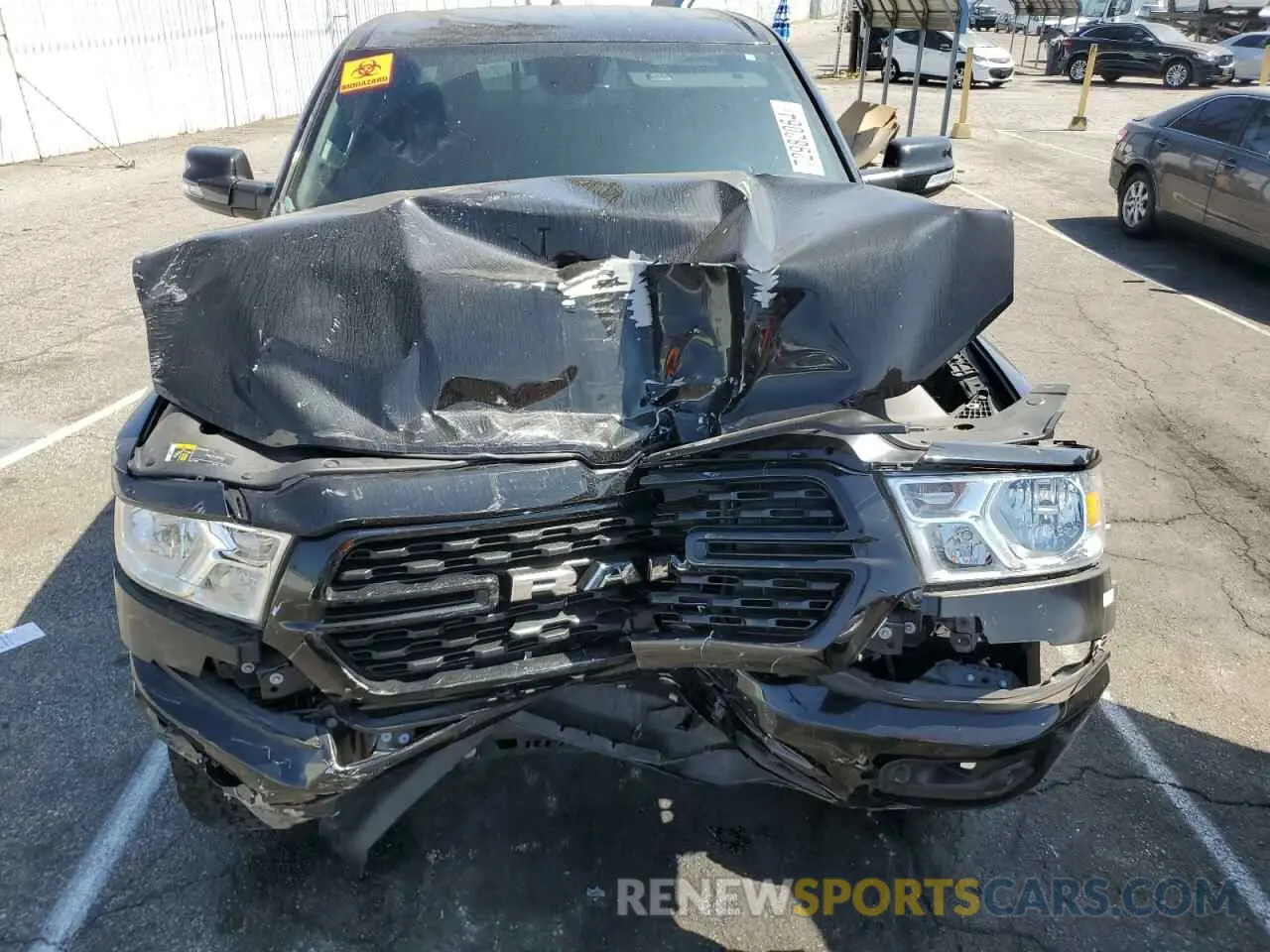 11 fotografías del automóvil dañado 1C6RRFMG7NN441178 RAM 1500 2022