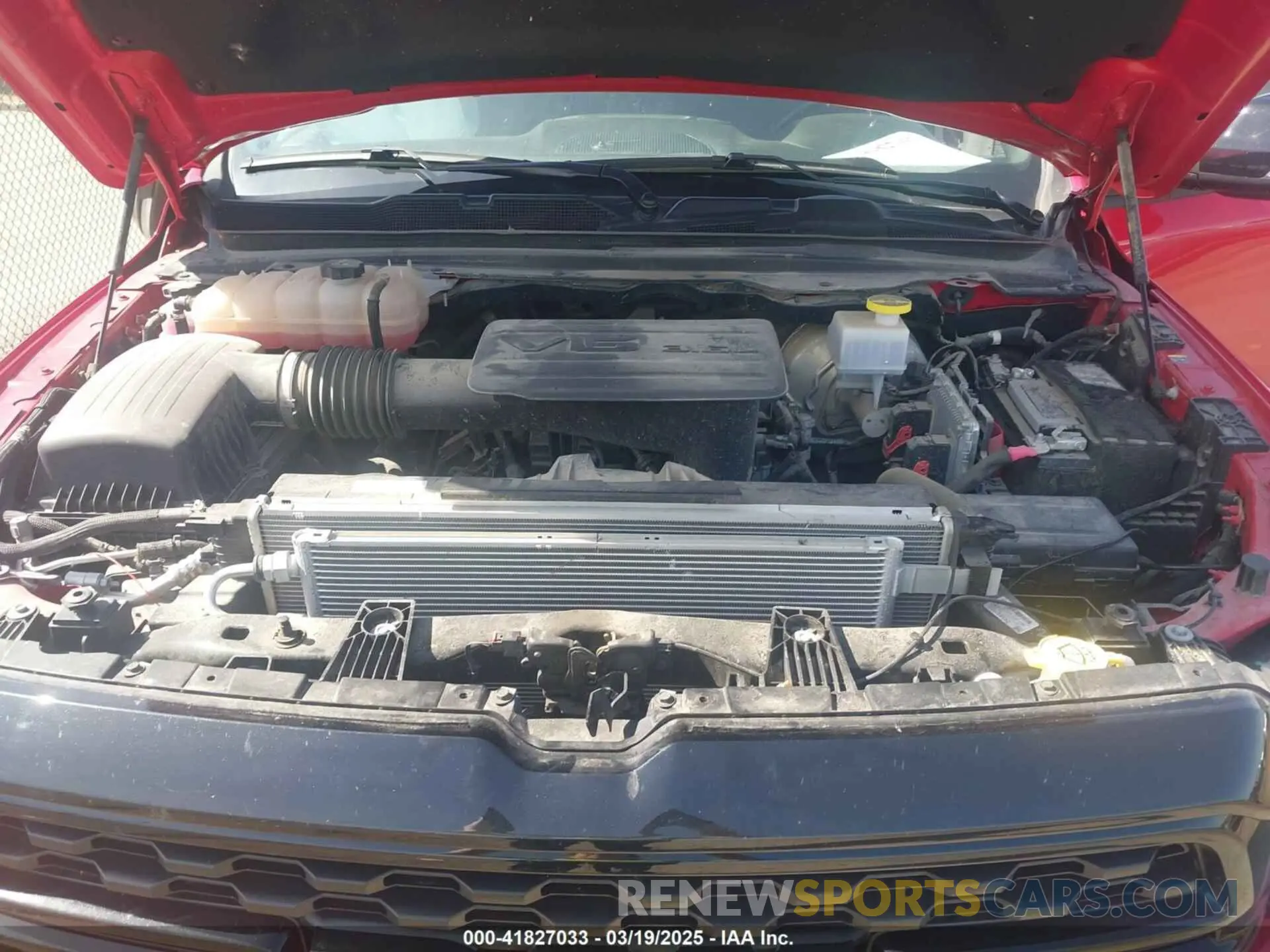 10 fotografías del automóvil dañado 1C6RRFMG9NN430313 RAM 1500 2022