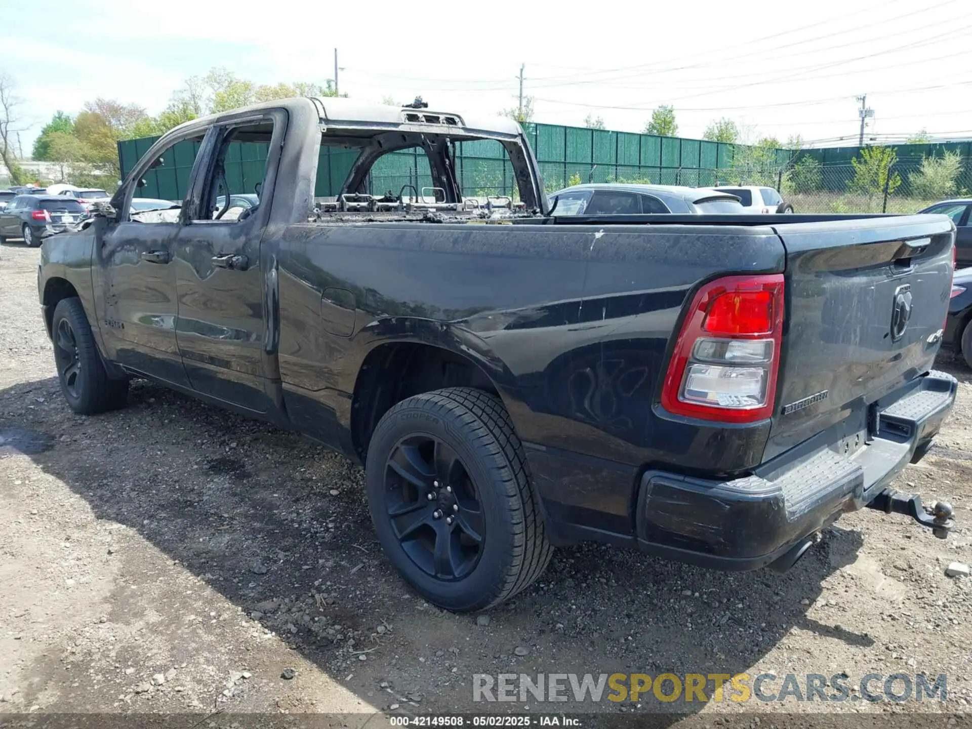 3 fotografías del automóvil dañado 1C6SRFBT0NN189288 RAM 1500 2022