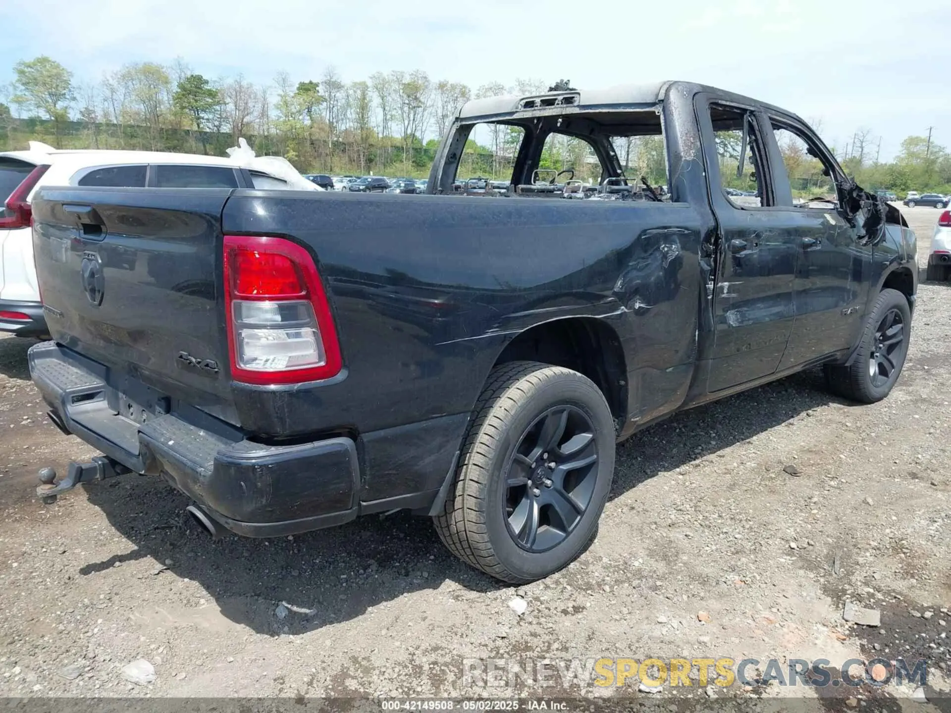 4 fotografías del automóvil dañado 1C6SRFBT0NN189288 RAM 1500 2022