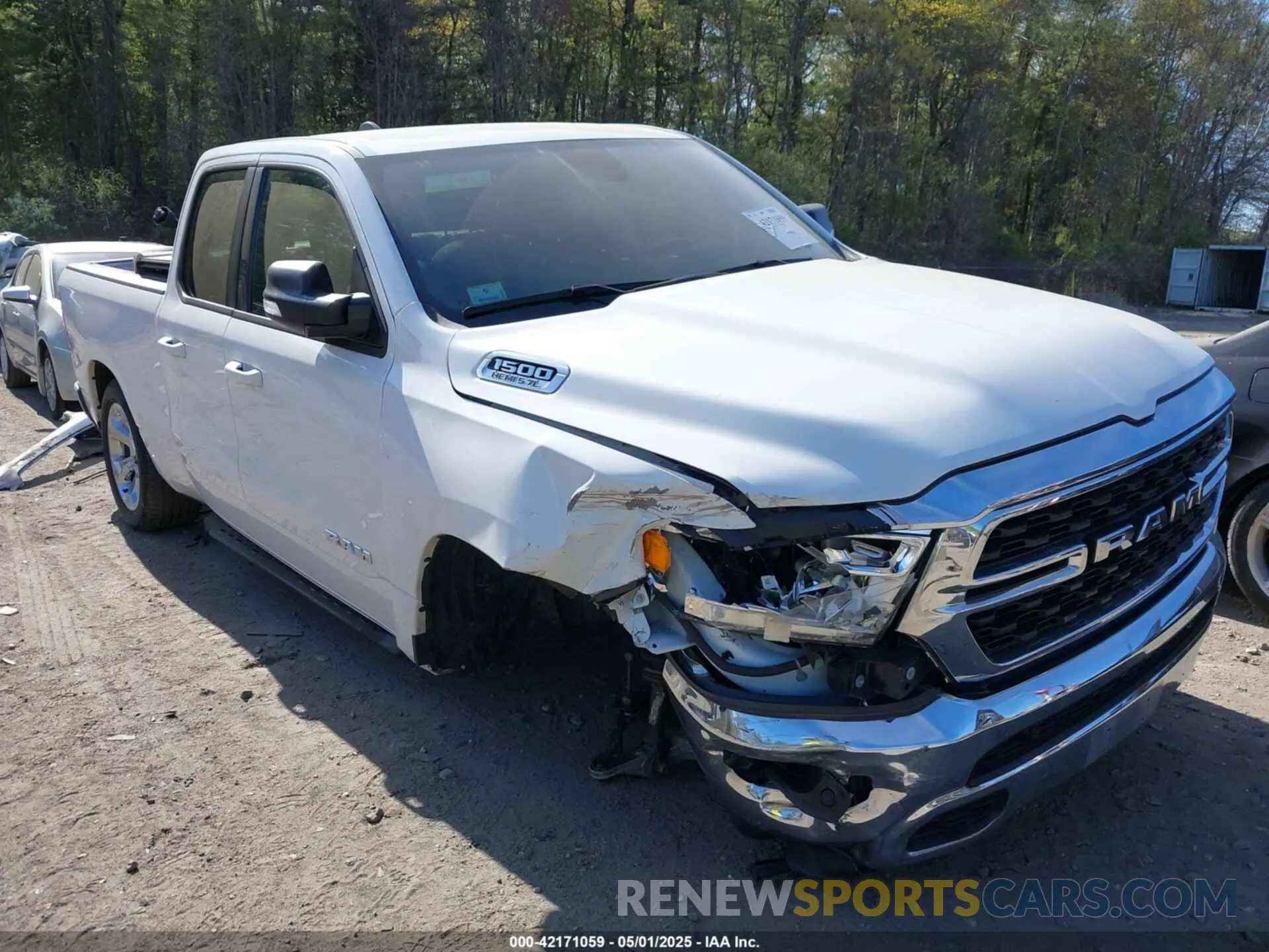 1 fotografías del automóvil dañado 1C6SRFBT1NN349629 RAM 1500 2022