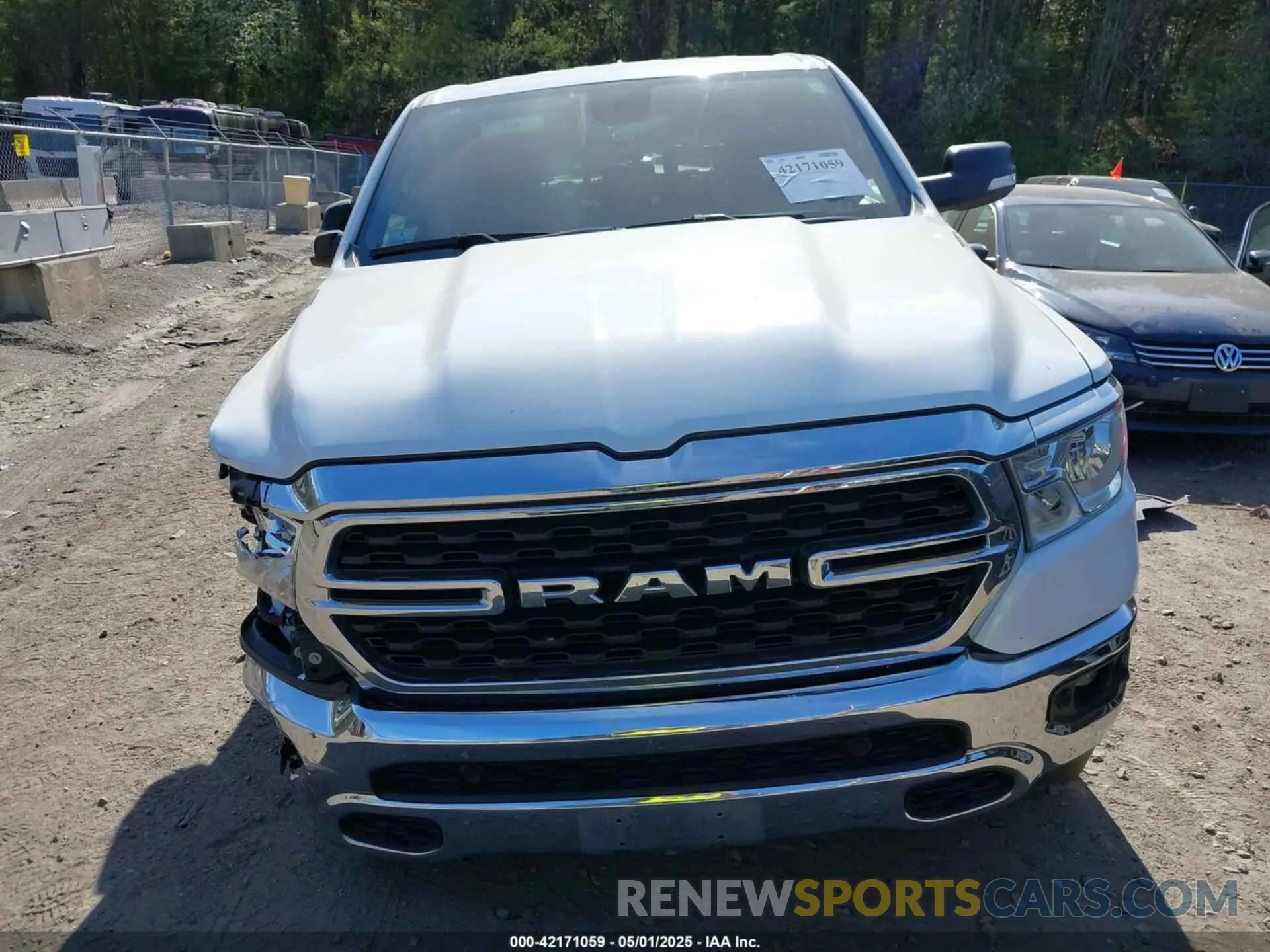 12 fotografías del automóvil dañado 1C6SRFBT1NN349629 RAM 1500 2022