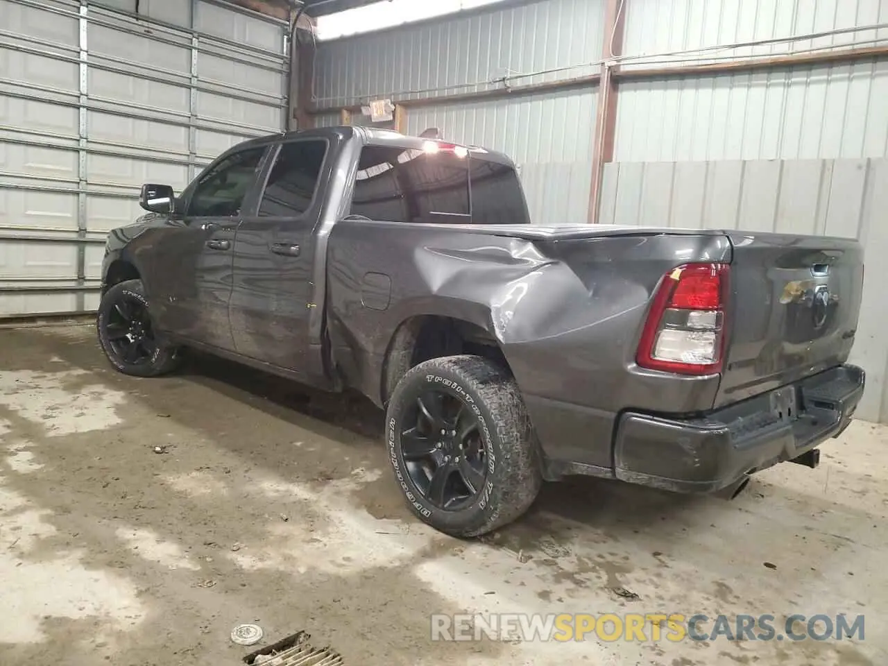 2 fotografías del automóvil dañado 1C6SRFBT1NN352367 RAM 1500 2022