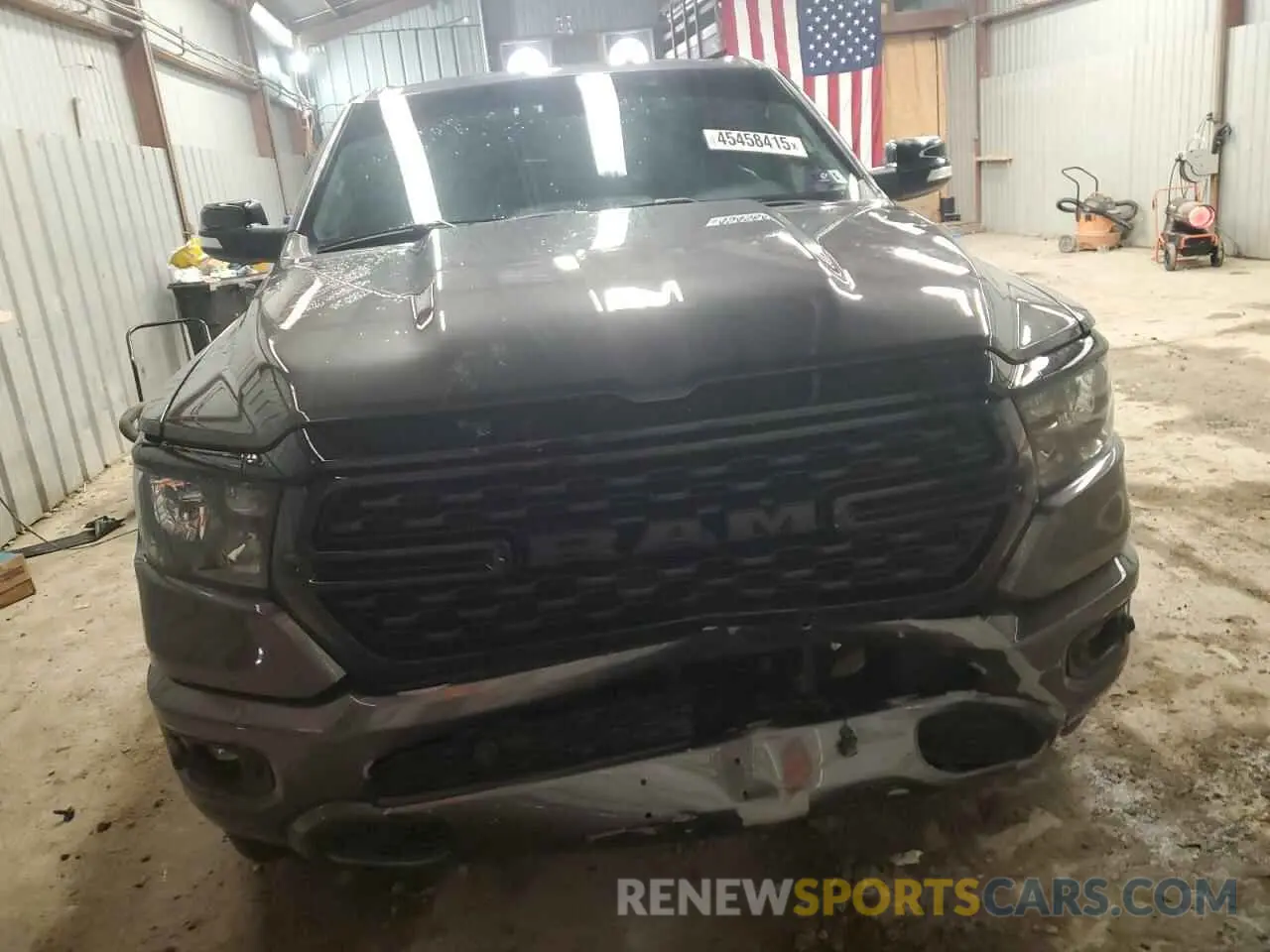 5 fotografías del automóvil dañado 1C6SRFBT1NN352367 RAM 1500 2022