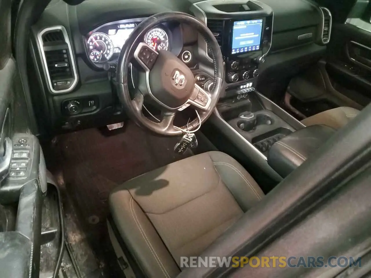 8 fotografías del automóvil dañado 1C6SRFBT1NN352367 RAM 1500 2022