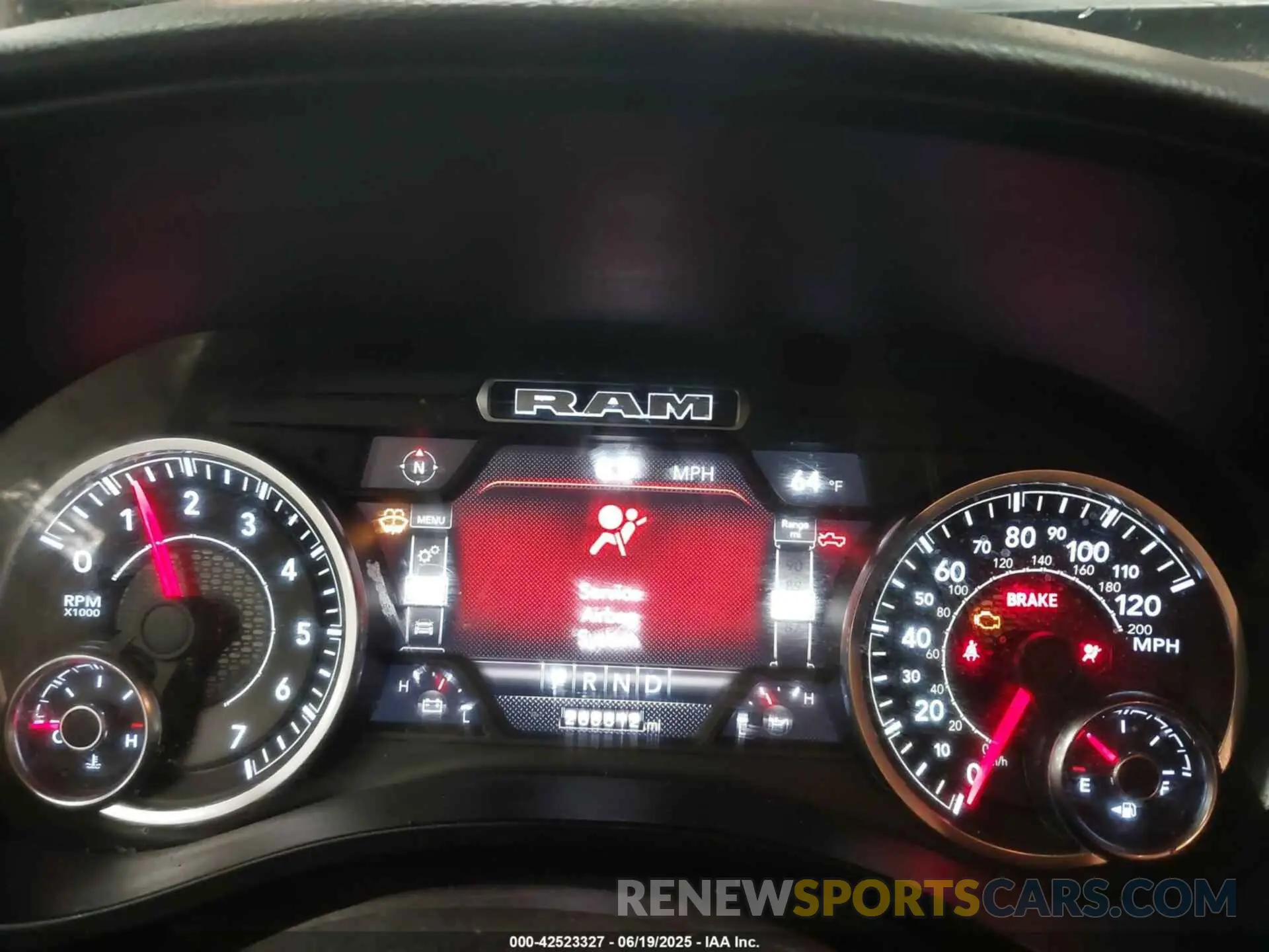 7 fotografías del automóvil dañado 1C6SRFBT4NN164801 RAM 1500 2022