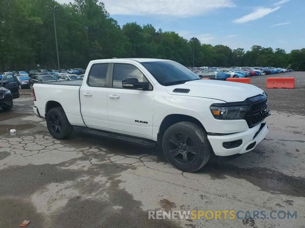 4 fotografías del automóvil dañado 1C6SRFBT6NN117916 RAM 1500 2022
