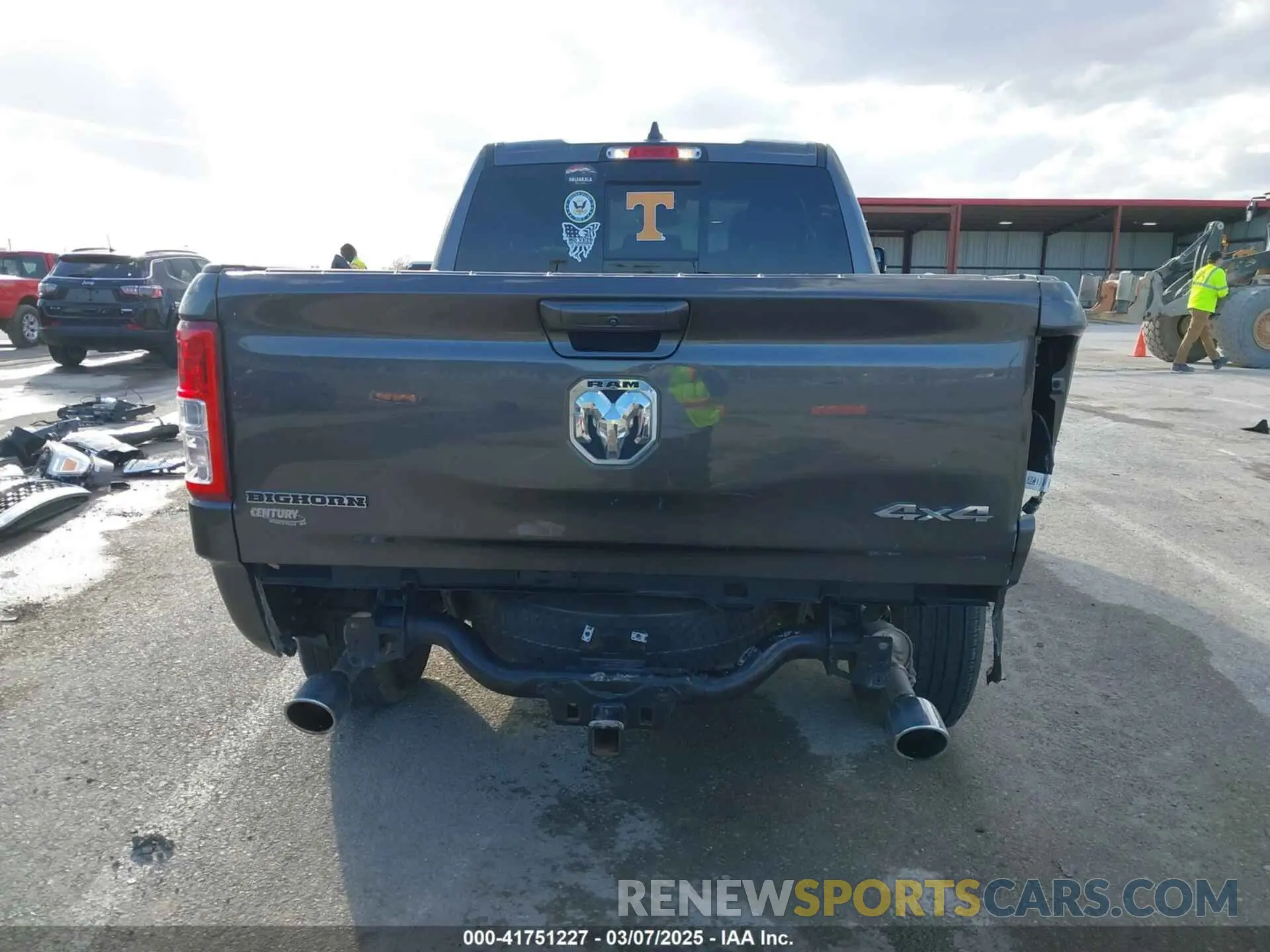 17 fotografías del automóvil dañado 1C6SRFBT6NN159941 RAM 1500 2022