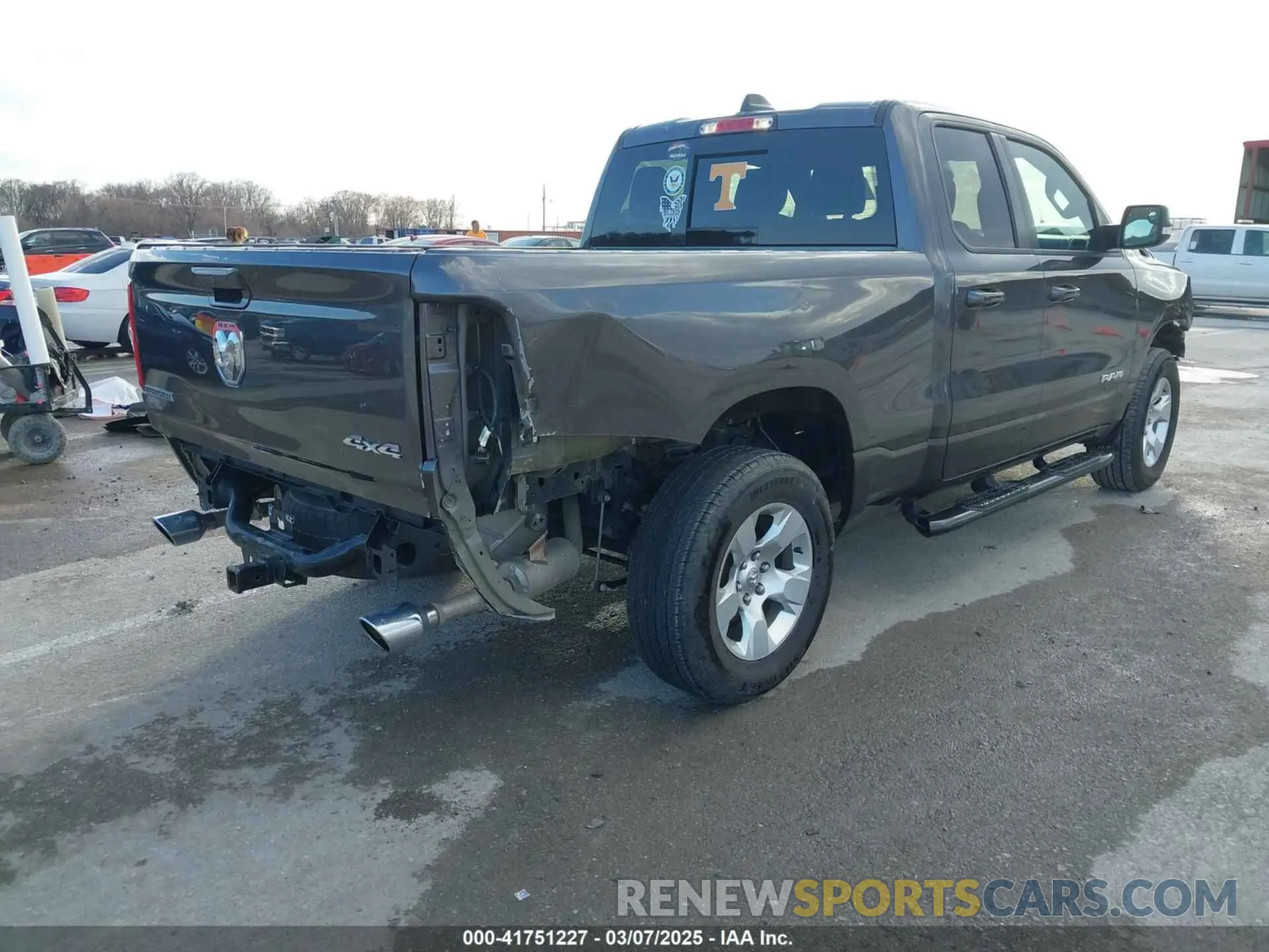 4 fotografías del automóvil dañado 1C6SRFBT6NN159941 RAM 1500 2022