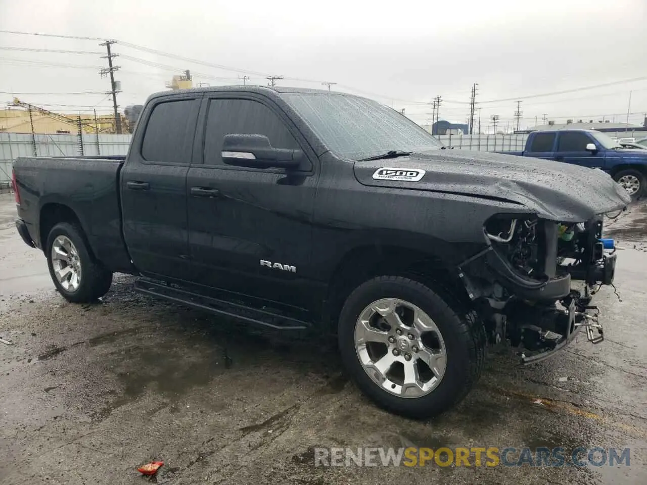 4 fotografías del automóvil dañado 1C6SRFBT6NN421523 RAM 1500 2022