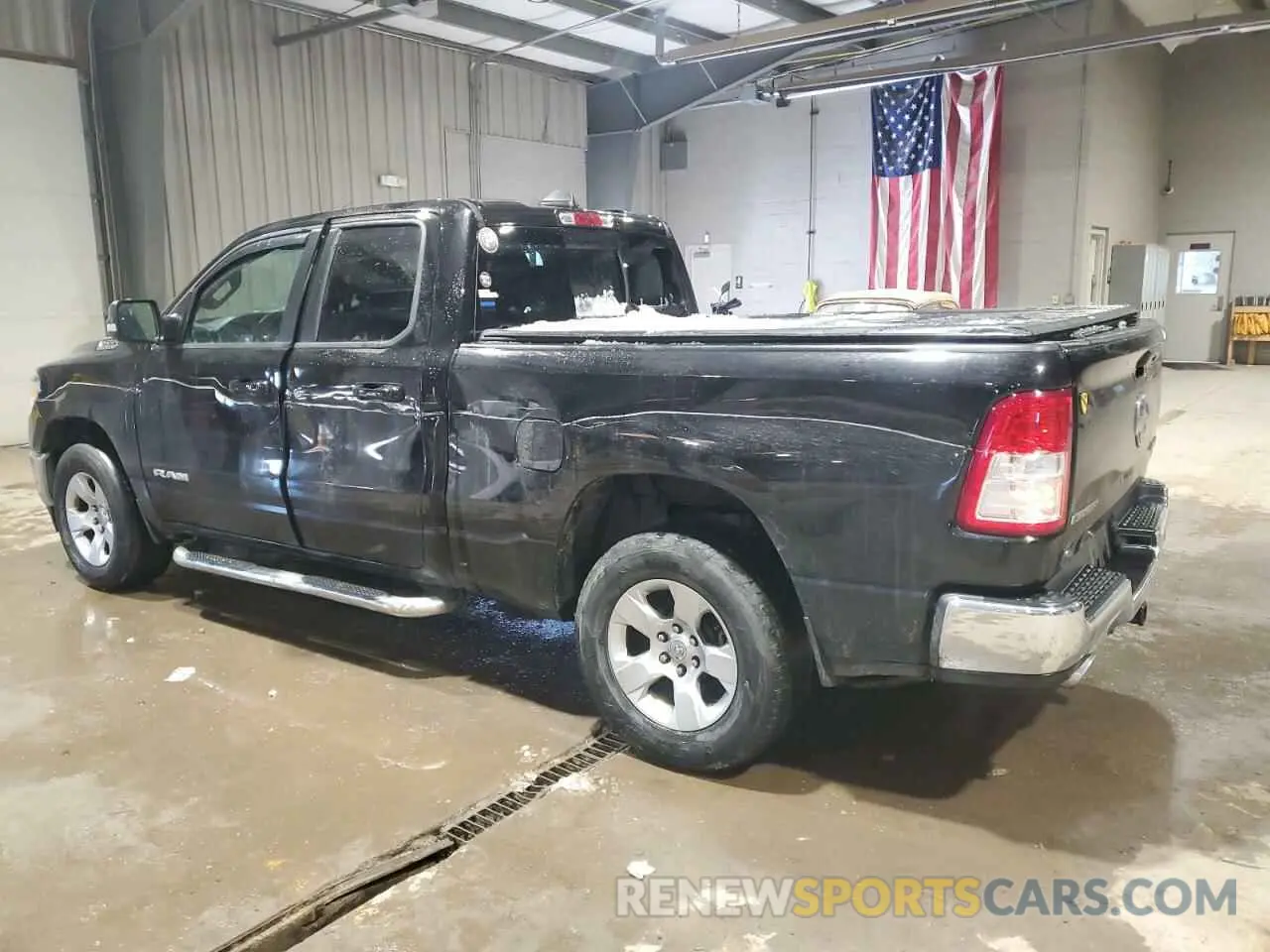 2 fotografías del automóvil dañado 1C6SRFBT9NN186423 RAM 1500 2022