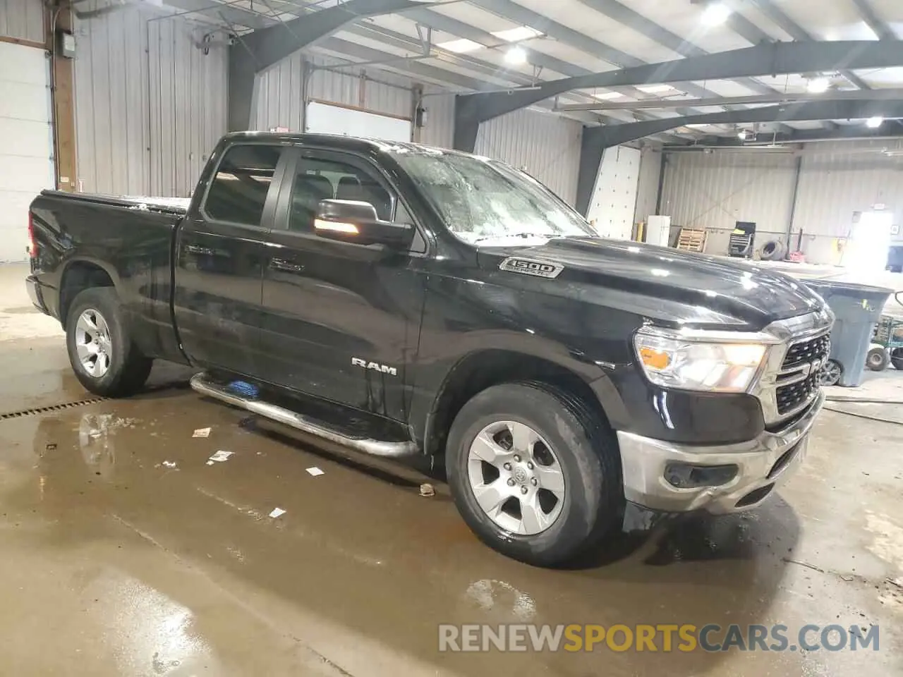 4 fotografías del automóvil dañado 1C6SRFBT9NN186423 RAM 1500 2022