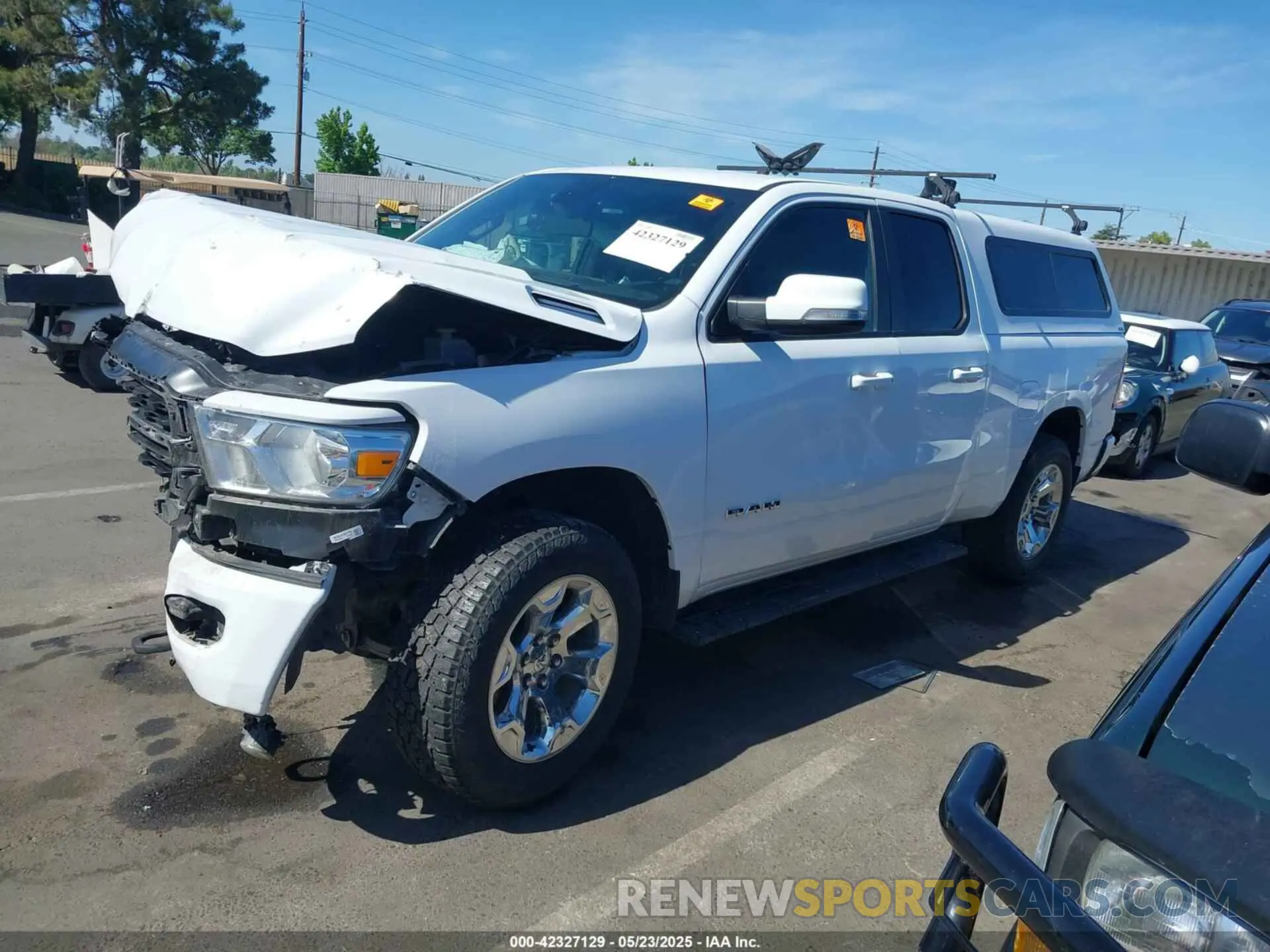 13 fotografías del automóvil dañado 1C6SRFBT9NN397346 RAM 1500 2022