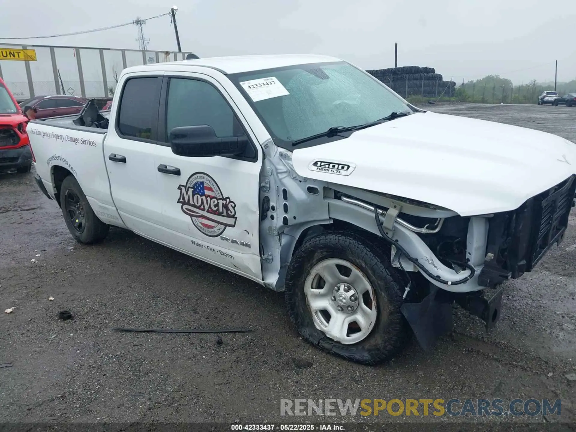 1 fotografías del automóvil dañado 1C6SRFCT2NN213959 RAM 1500 2022