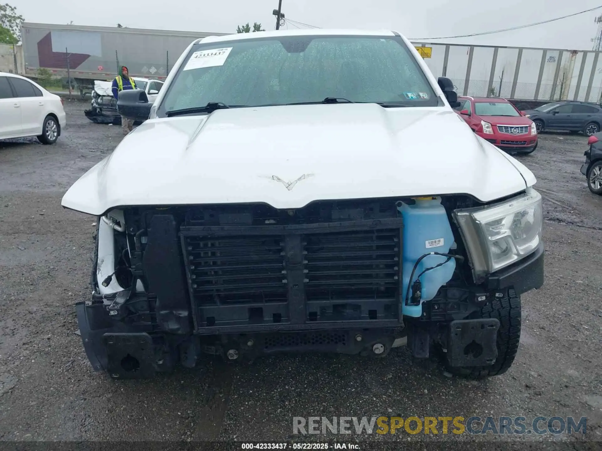 12 fotografías del automóvil dañado 1C6SRFCT2NN213959 RAM 1500 2022