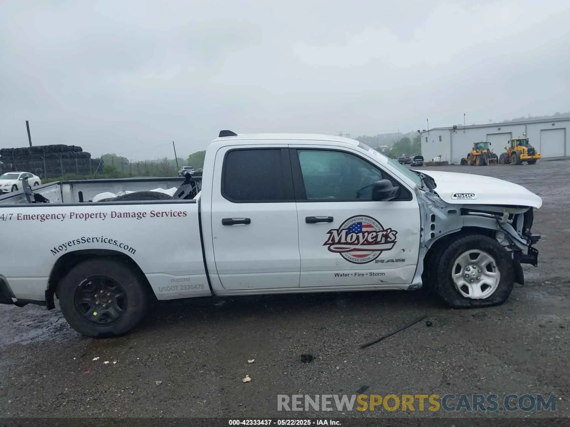 13 fotografías del automóvil dañado 1C6SRFCT2NN213959 RAM 1500 2022
