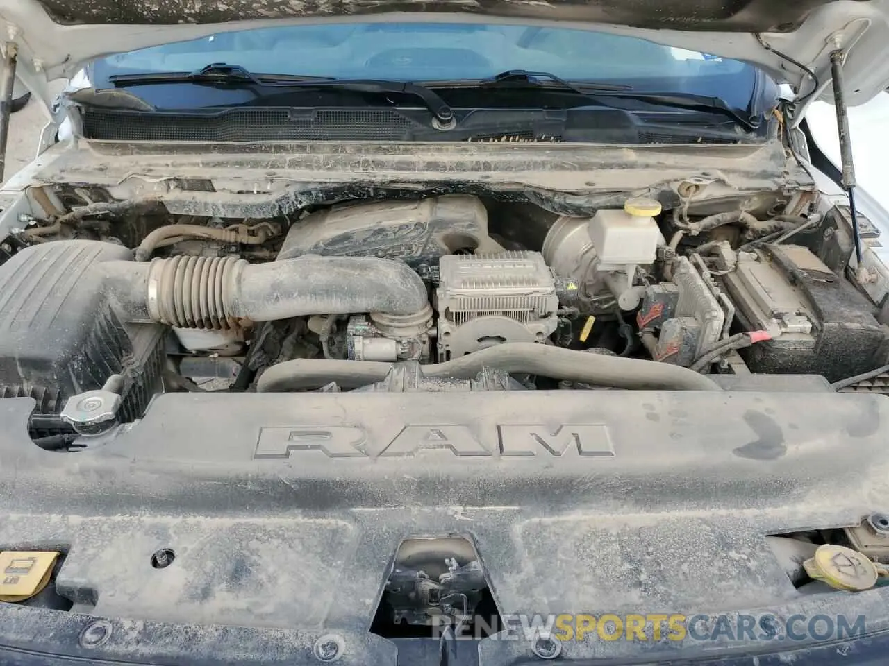 11 fotografías del automóvil dañado 1C6SRFCT5NN283410 RAM 1500 2022