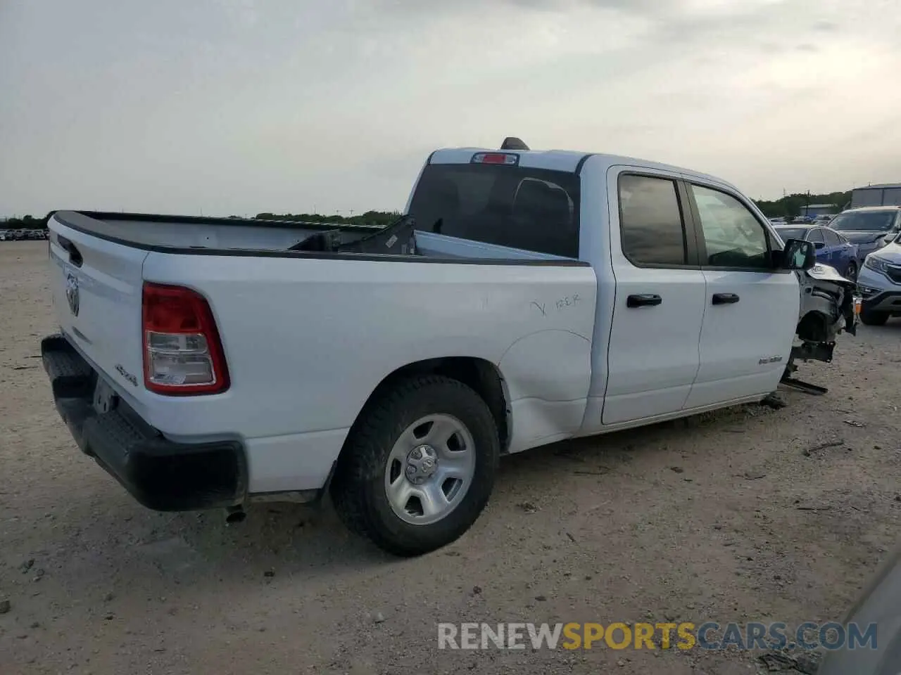 3 fotografías del automóvil dañado 1C6SRFCT5NN283410 RAM 1500 2022