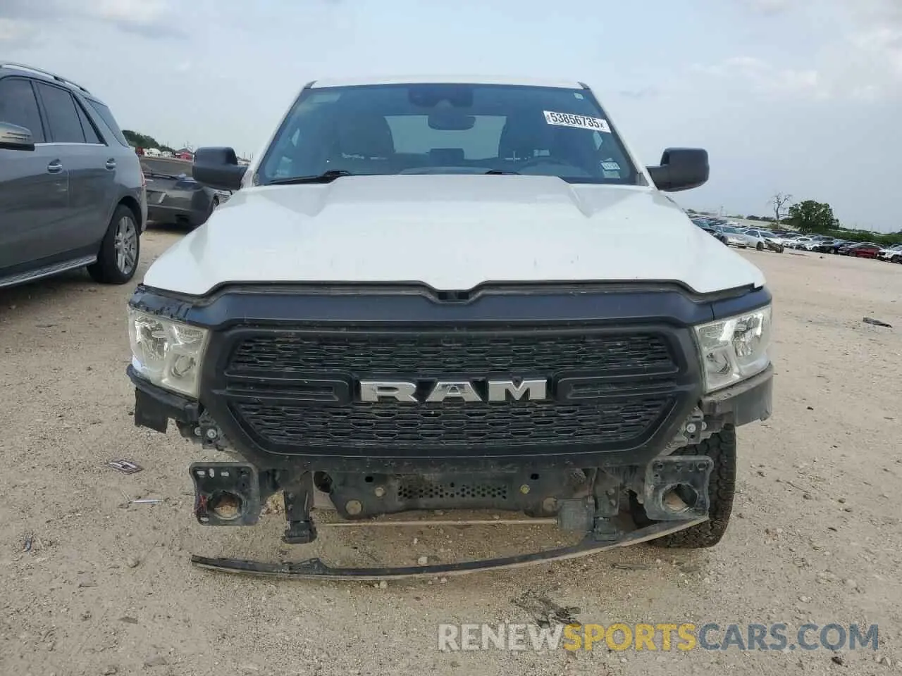 5 fotografías del automóvil dañado 1C6SRFCT5NN283410 RAM 1500 2022