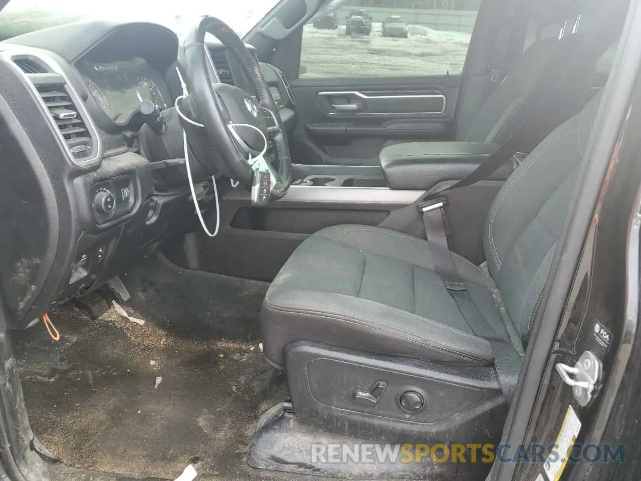 7 fotografías del automóvil dañado 1C6SRFFM4NN351524 RAM 1500 2022