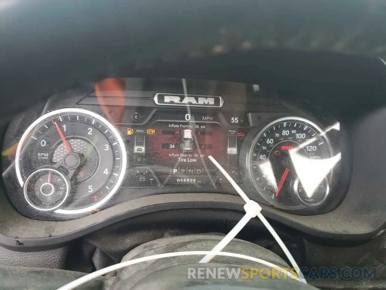 9 fotografías del automóvil dañado 1C6SRFFM4NN351524 RAM 1500 2022
