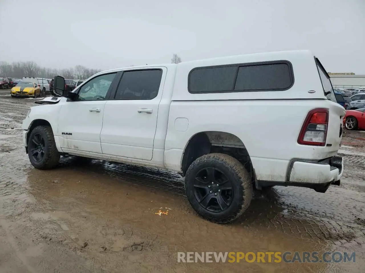 2 fotografías del automóvil dañado 1C6SRFFM7NN375140 RAM 1500 2022