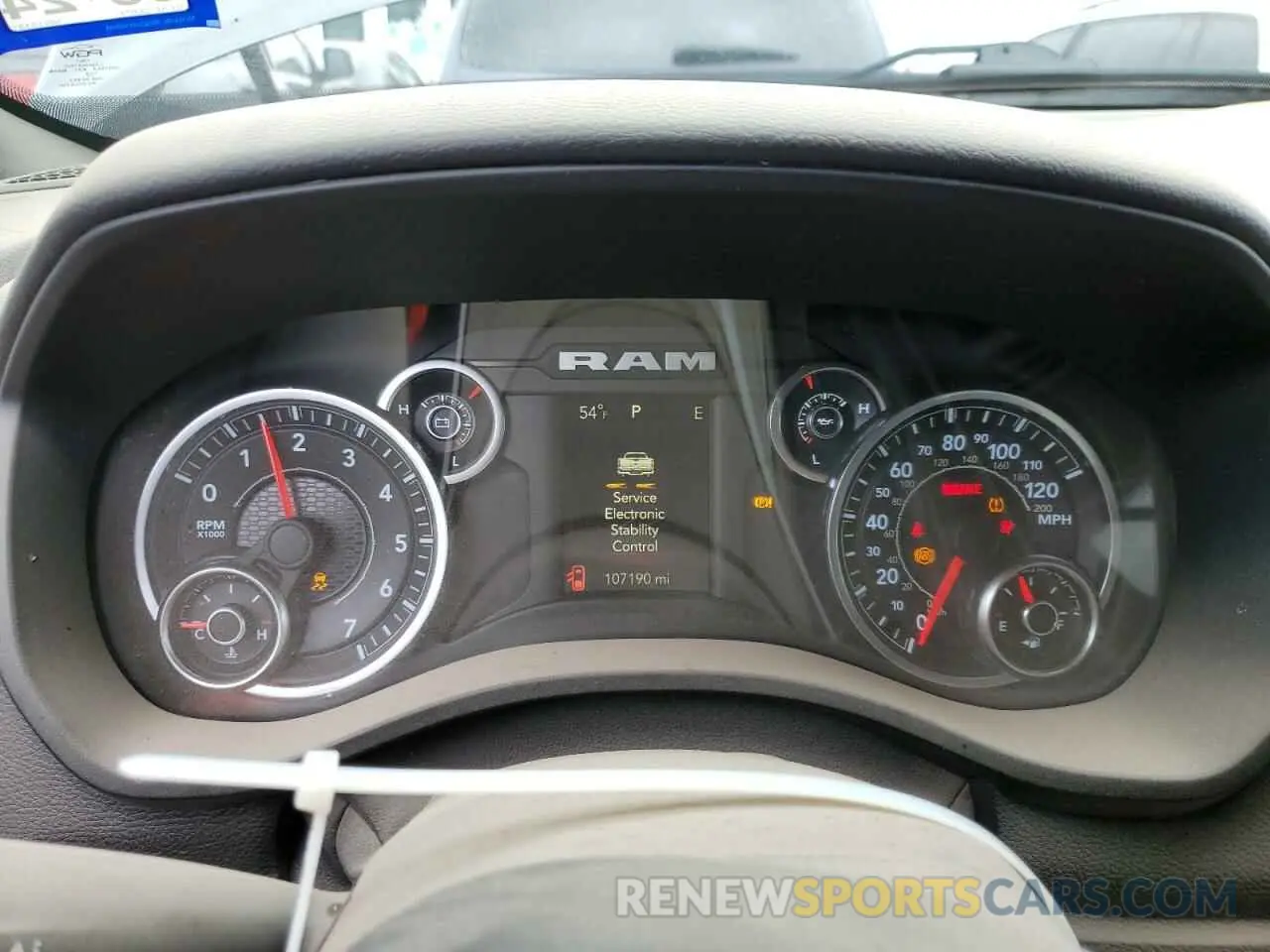 9 fotografías del automóvil dañado 1C6SRFFT0NN154812 RAM 1500 2022