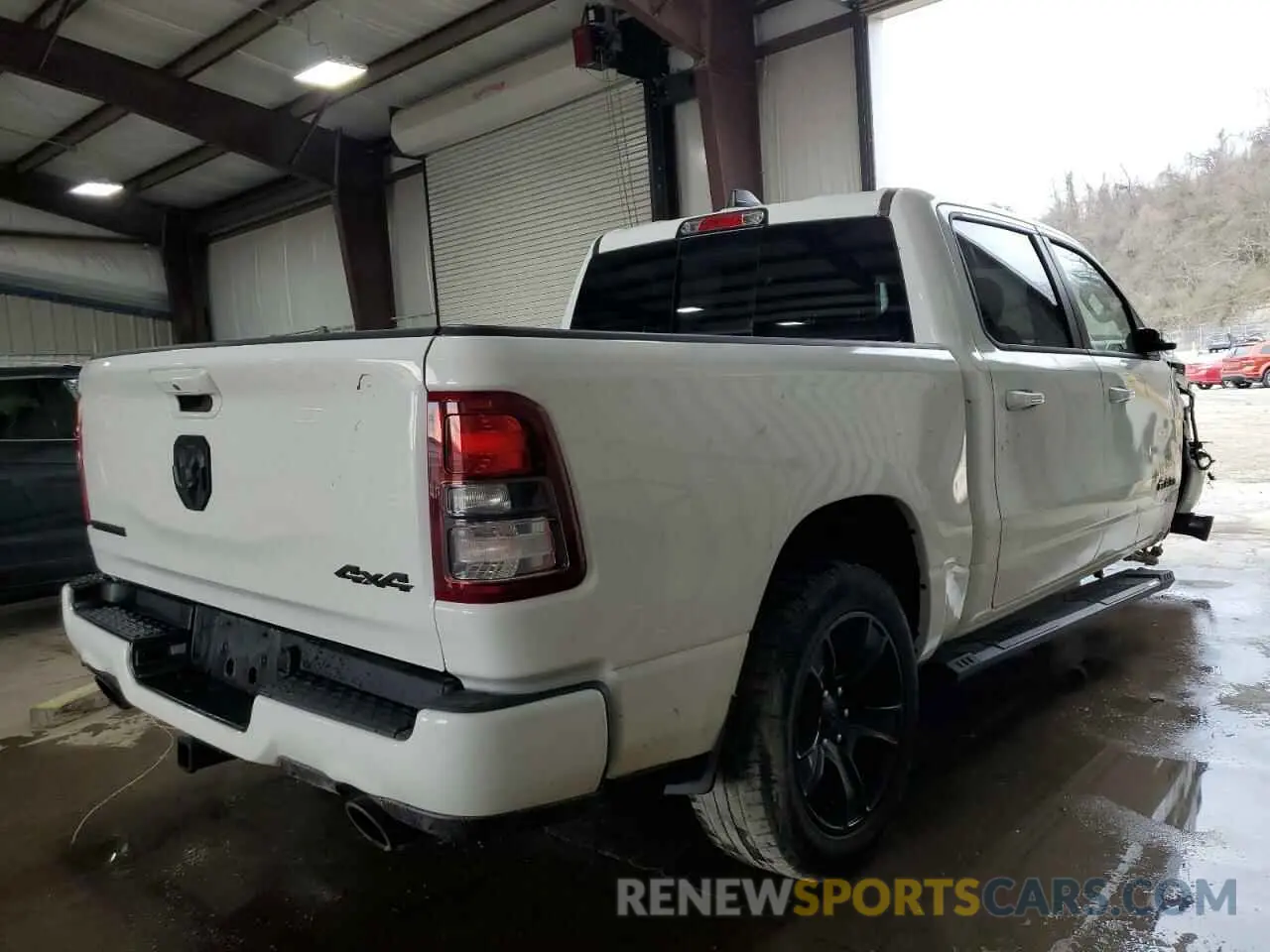 3 fotografías del automóvil dañado 1C6SRFFT1NN137100 RAM 1500 2022