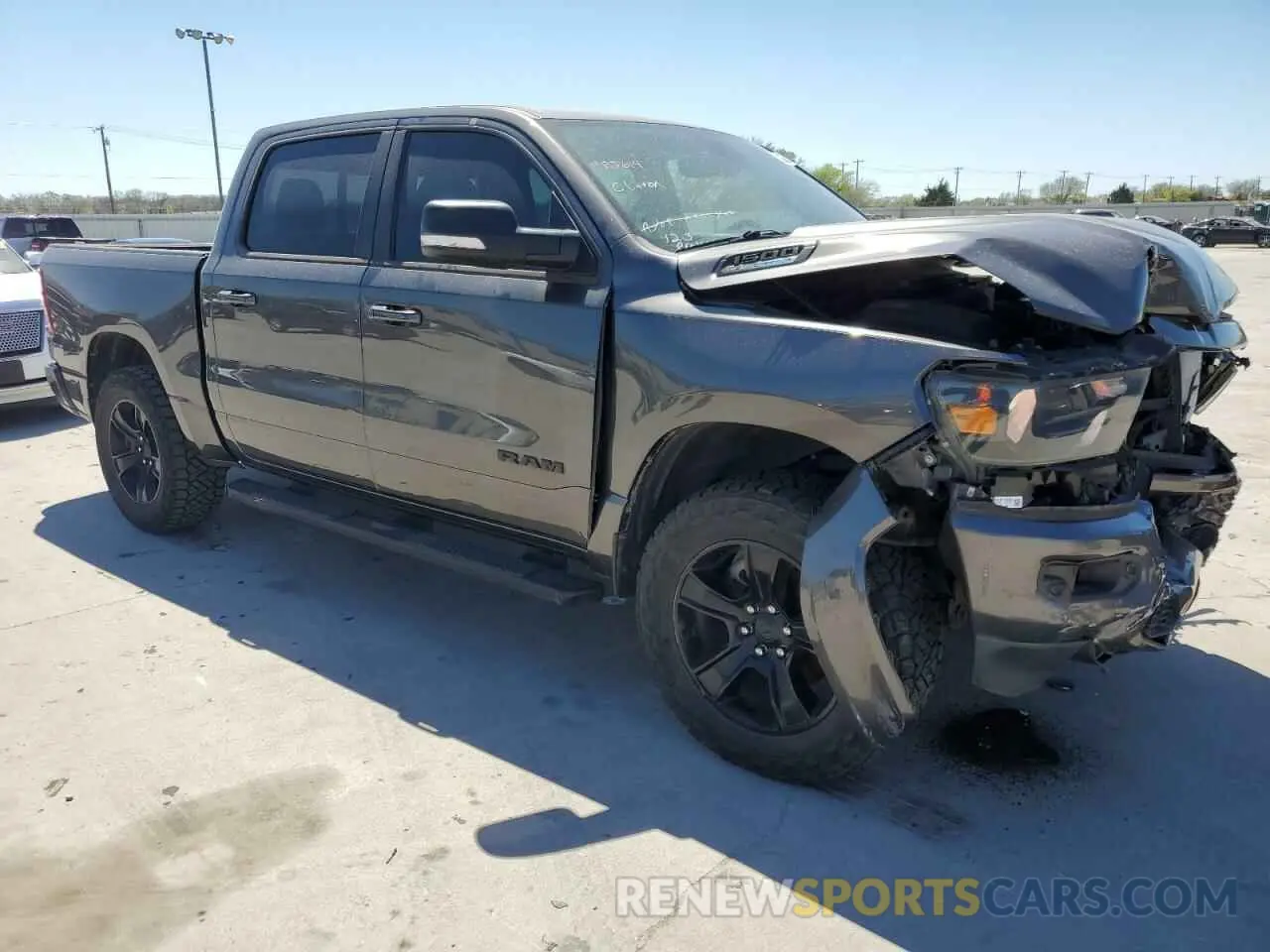 4 fotografías del automóvil dañado 1C6SRFFT1NN259522 RAM 1500 2022