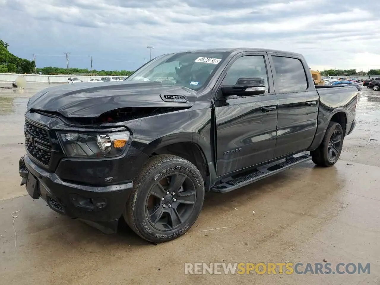 1 fotografías del automóvil dañado 1C6SRFFT1NN313174 RAM 1500 2022