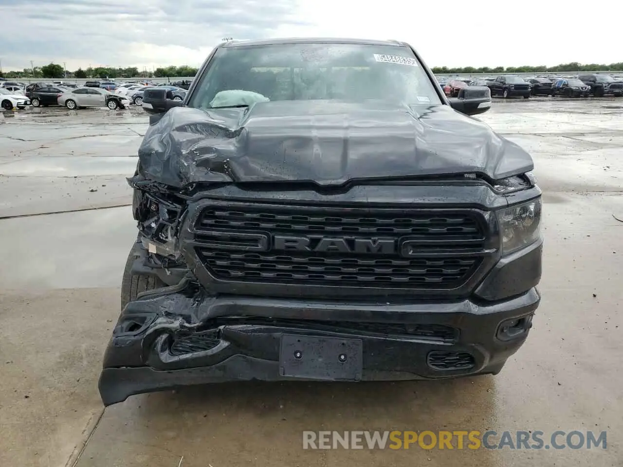 5 fotografías del automóvil dañado 1C6SRFFT1NN313174 RAM 1500 2022