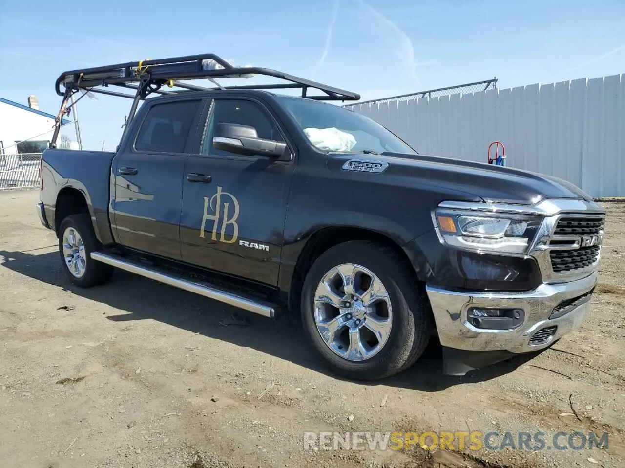 4 fotografías del automóvil dañado 1C6SRFFT2NN377241 RAM 1500 2022