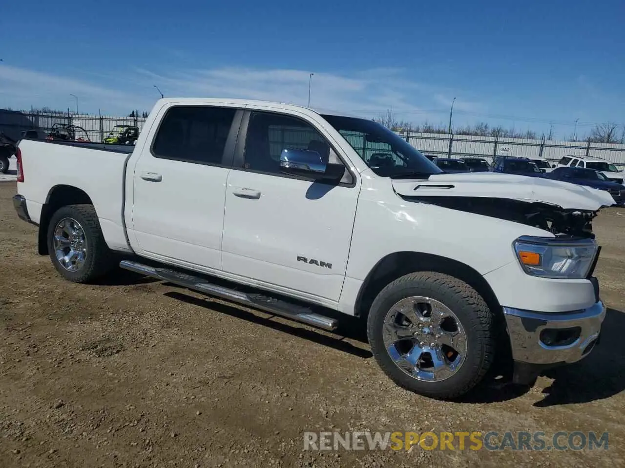 4 fotografías del automóvil dañado 1C6SRFFT5NN116671 RAM 1500 2022