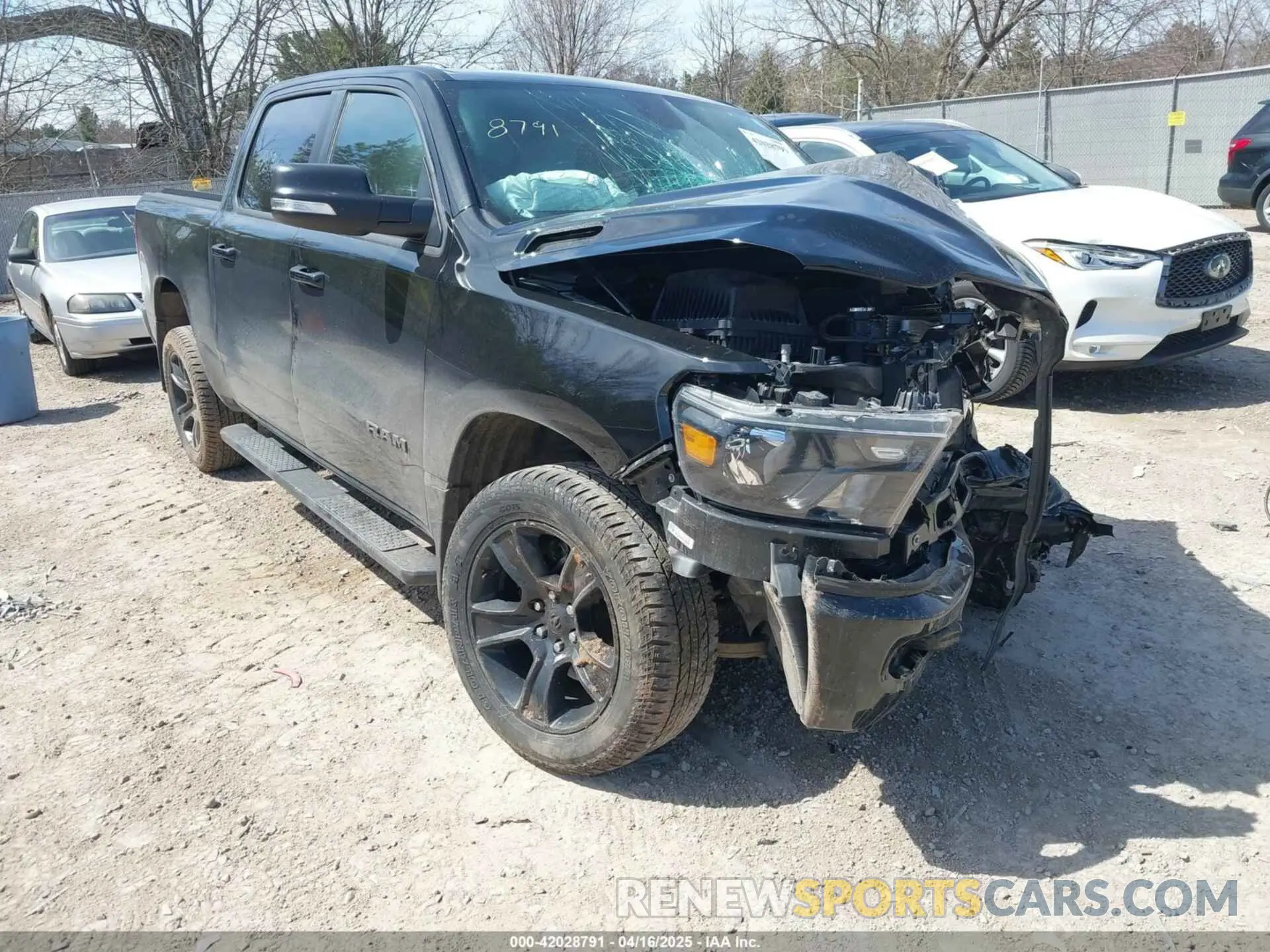 1 fotografías del automóvil dañado 1C6SRFFT5NN283063 RAM 1500 2022