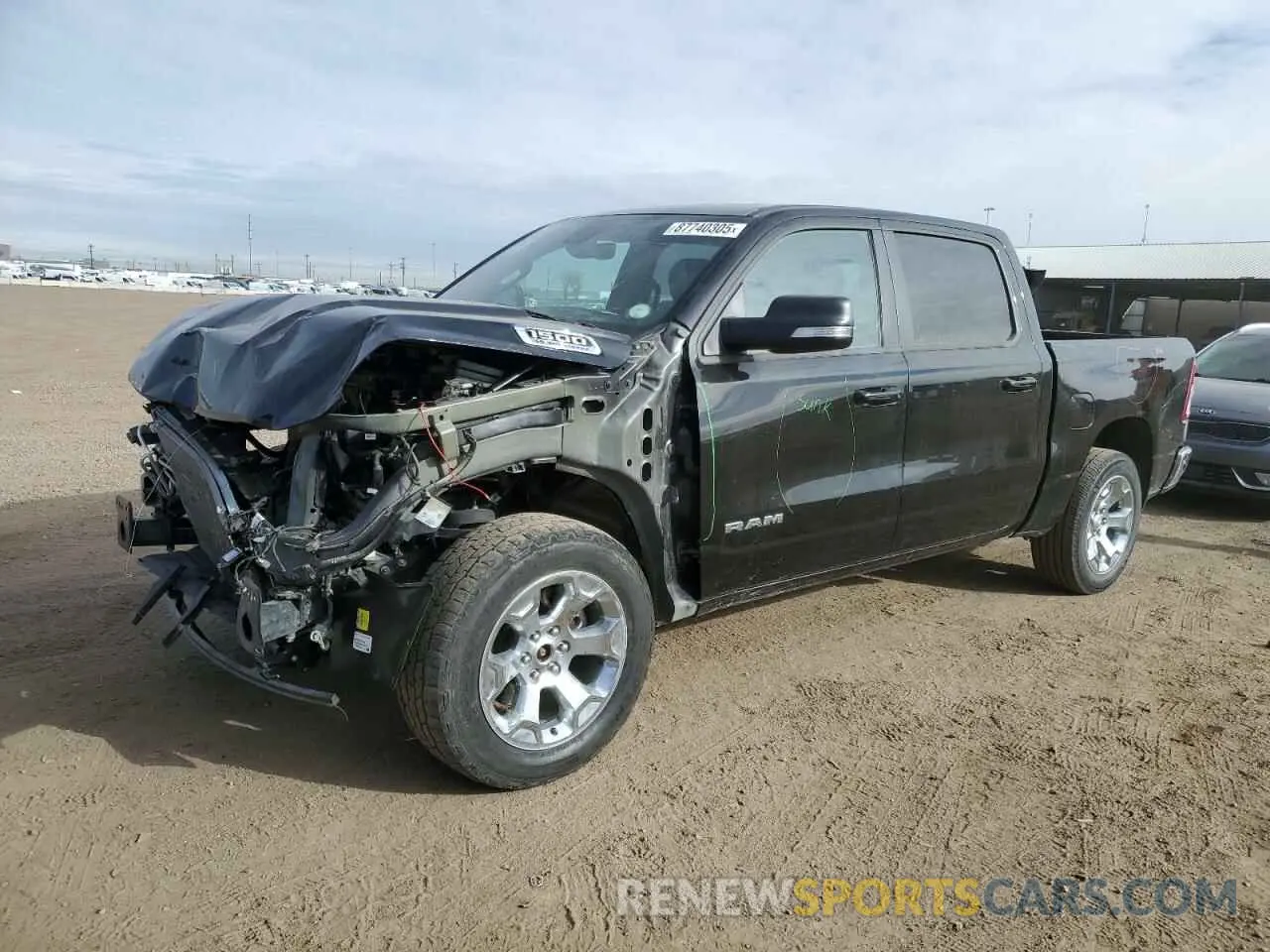 1 fotografías del automóvil dañado 1C6SRFFT5NN330737 RAM 1500 2022