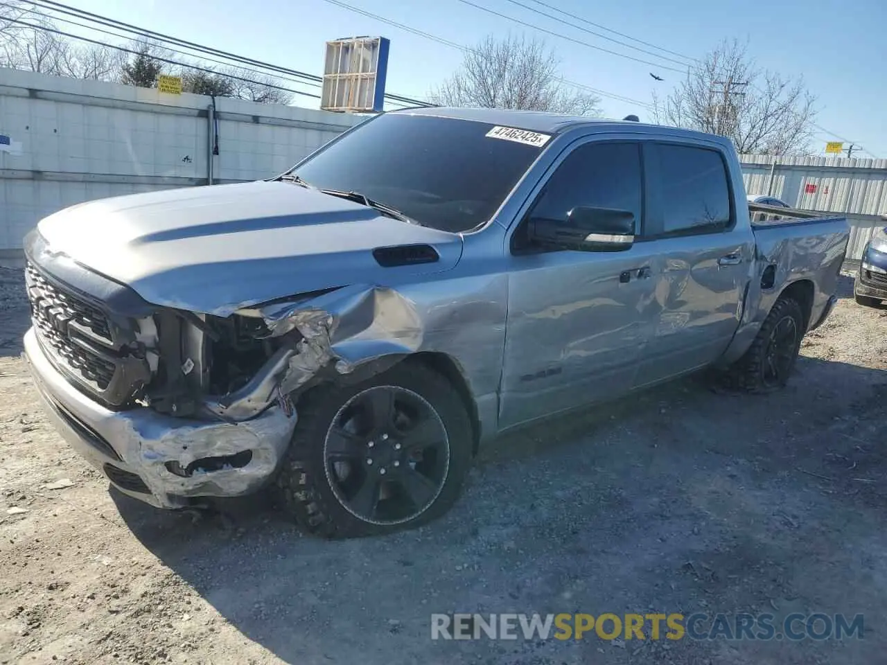 1 fotografías del automóvil dañado 1C6SRFFT5NN331838 RAM 1500 2022