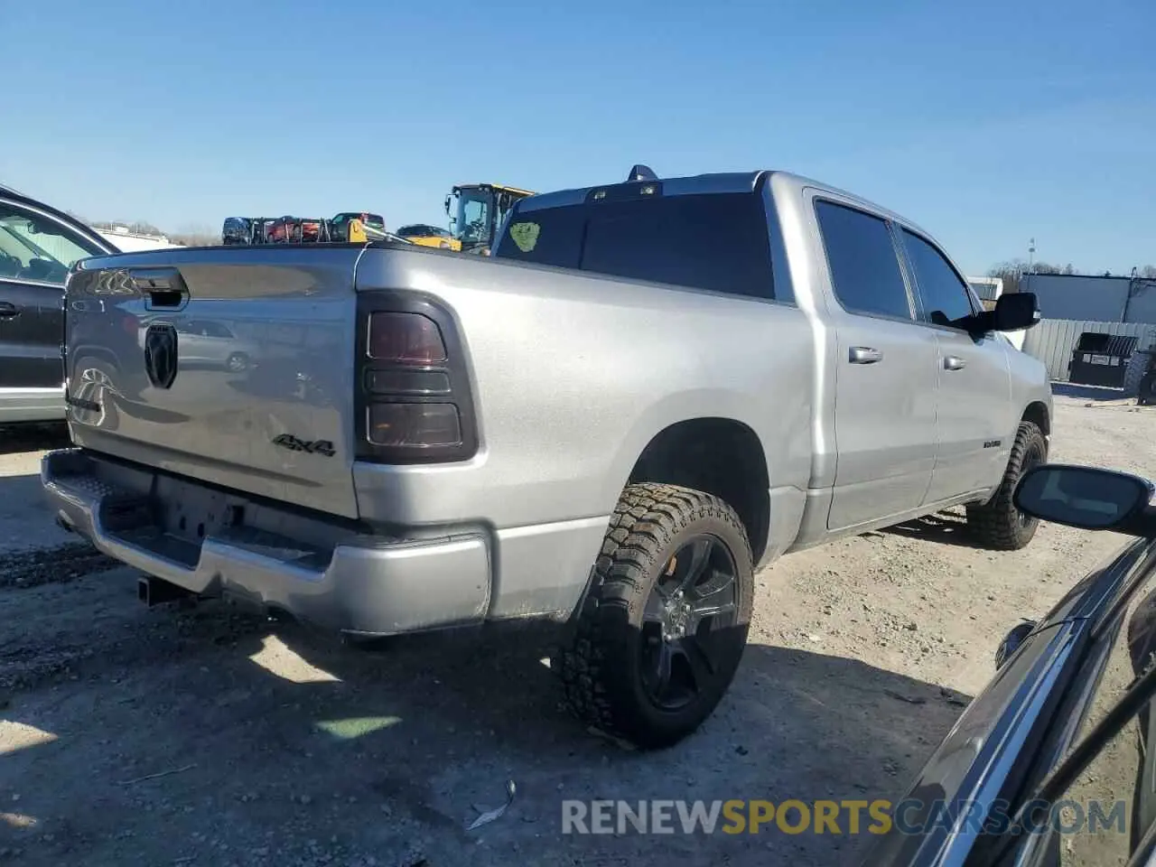 3 fotografías del automóvil dañado 1C6SRFFT5NN331838 RAM 1500 2022