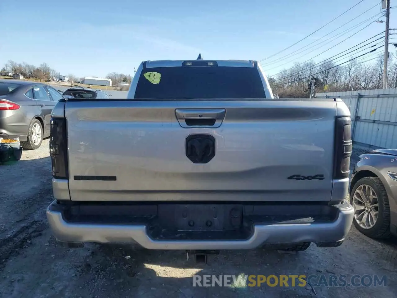 6 fotografías del automóvil dañado 1C6SRFFT5NN331838 RAM 1500 2022