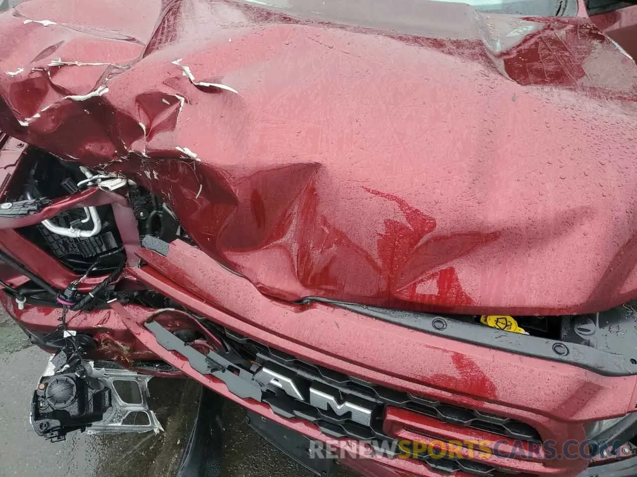 11 fotografías del automóvil dañado 1C6SRFFT5NN414606 RAM 1500 2022