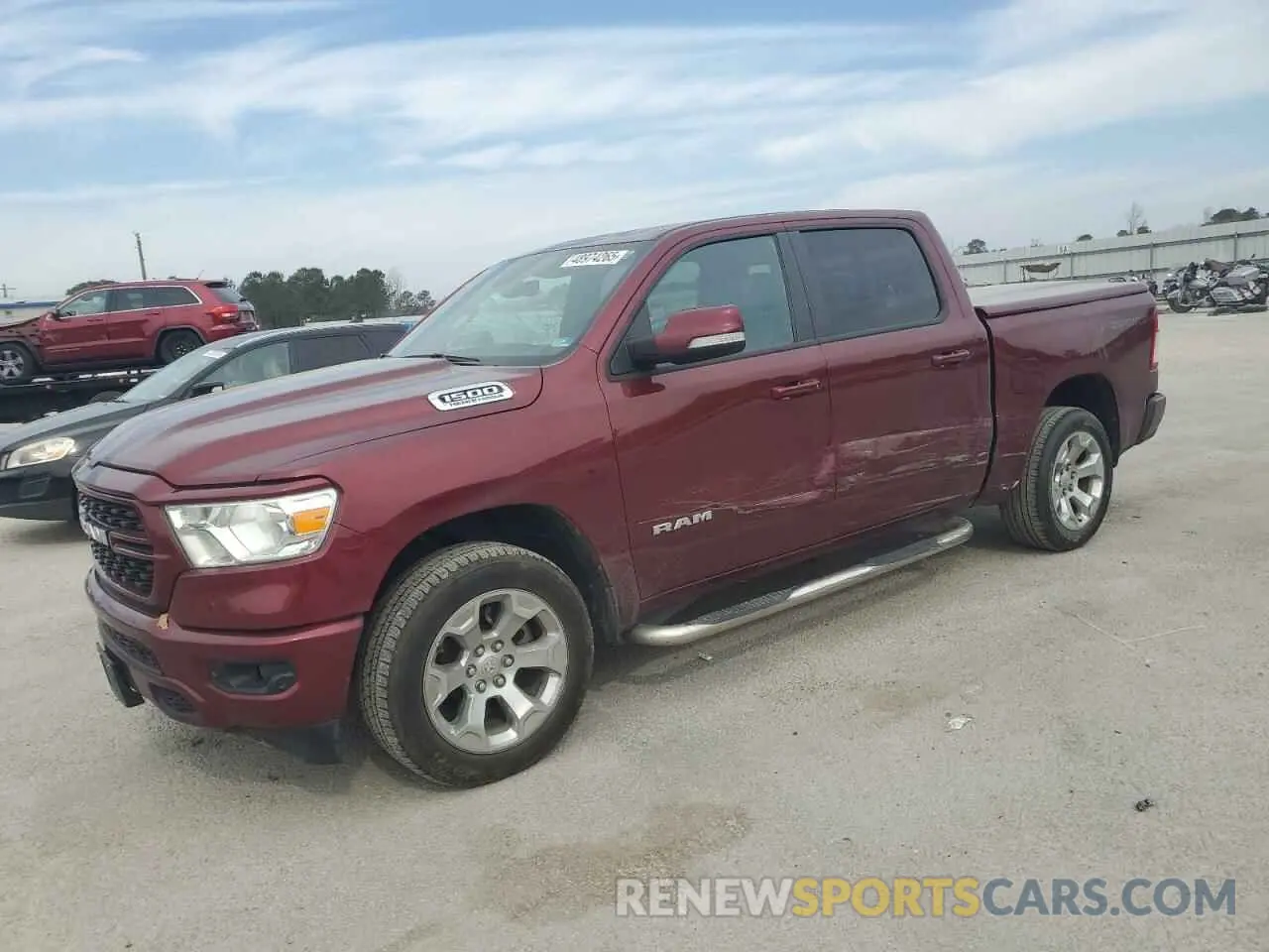 1 fotografías del automóvil dañado 1C6SRFFT5NN458587 RAM 1500 2022