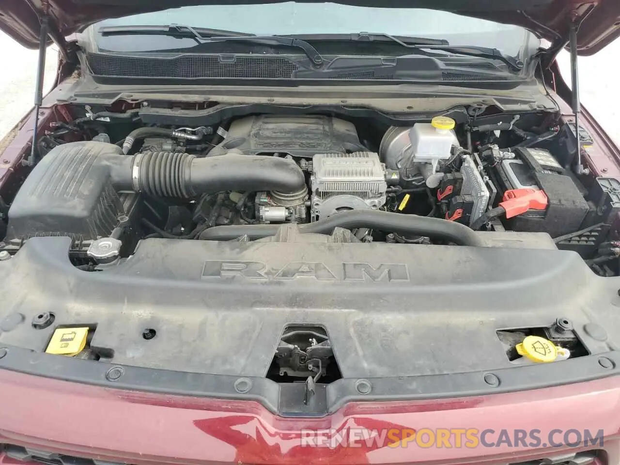 11 fotografías del automóvil dañado 1C6SRFFT5NN458587 RAM 1500 2022