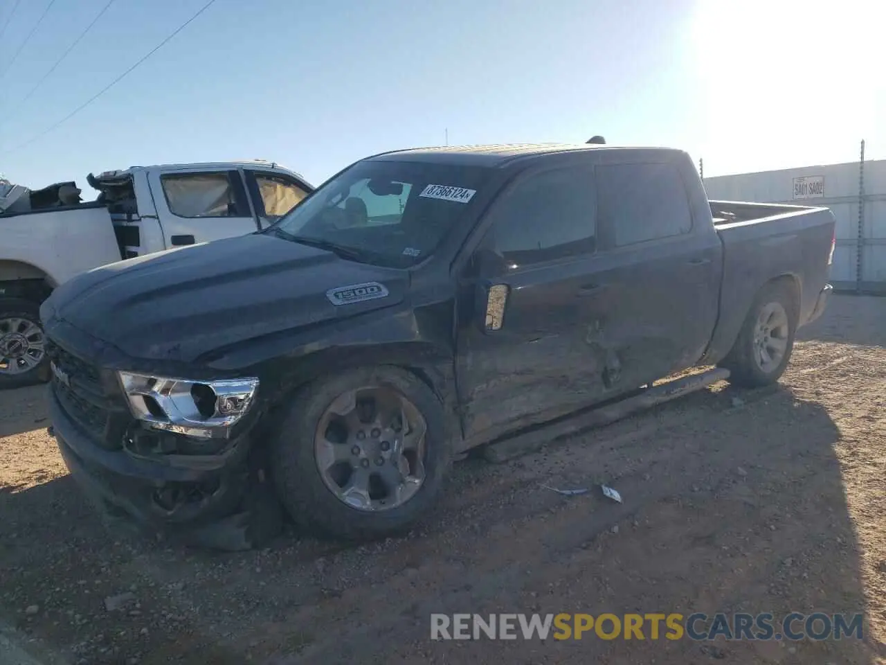 1 fotografías del automóvil dañado 1C6SRFFT5NN478001 RAM 1500 2022