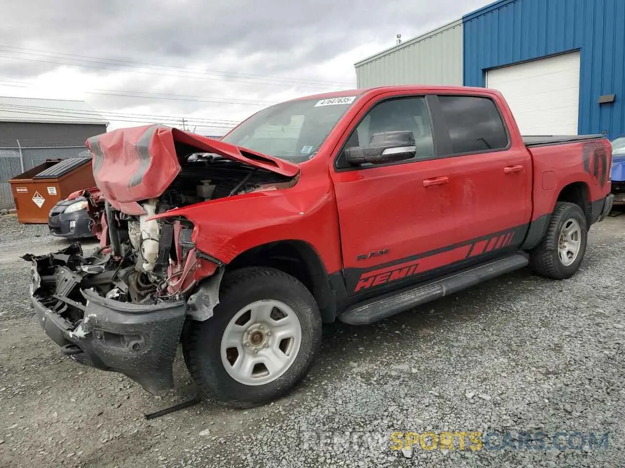 1 fotografías del automóvil dañado 1C6SRFFT6NN118865 RAM 1500 2022