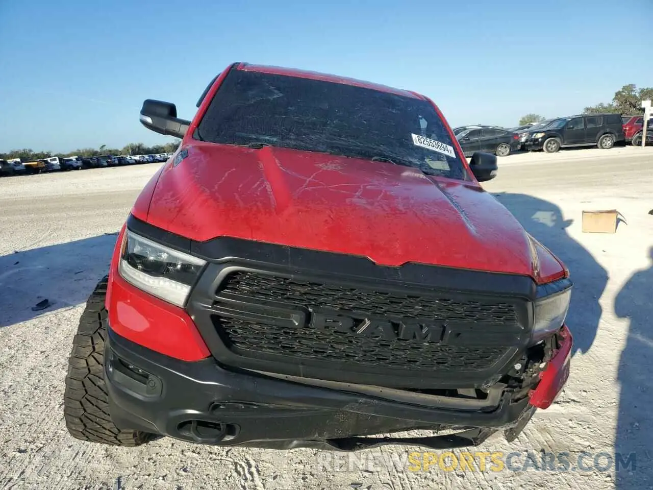 5 fotografías del automóvil dañado 1C6SRFFT6NN243185 RAM 1500 2022
