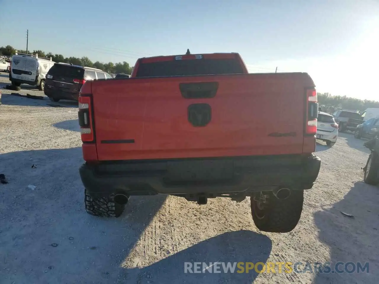 6 fotografías del automóvil dañado 1C6SRFFT6NN243185 RAM 1500 2022