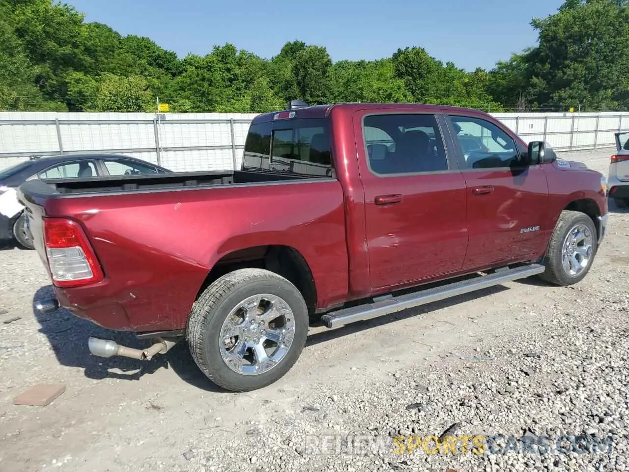 3 fotografías del automóvil dañado 1C6SRFFT6NN381504 RAM 1500 2022