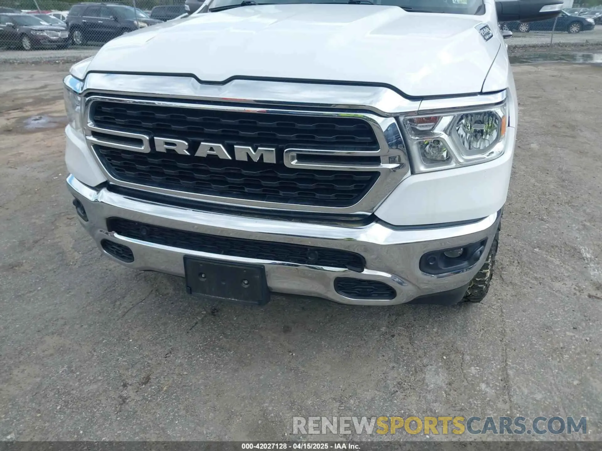 6 fotografías del automóvil dañado 1C6SRFFT6NN468531 RAM 1500 2022