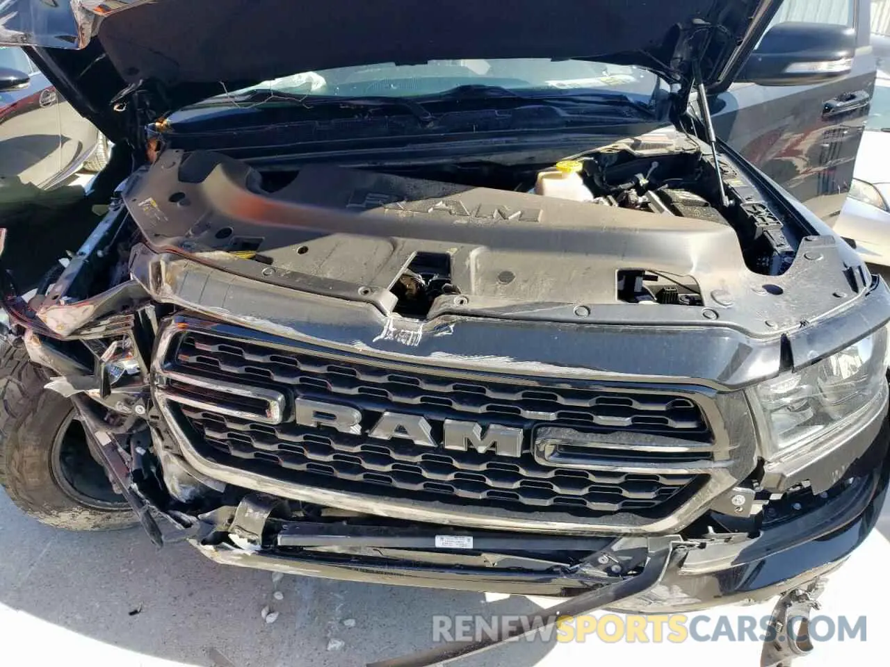 11 fotografías del automóvil dañado 1C6SRFFT7NN236617 RAM 1500 2022